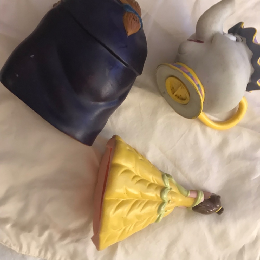 Vintage toys mrs Potts tea pot beauty beast - Picture 4 of 8